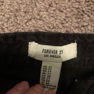 Forever 21 High Waist Mini Skirt